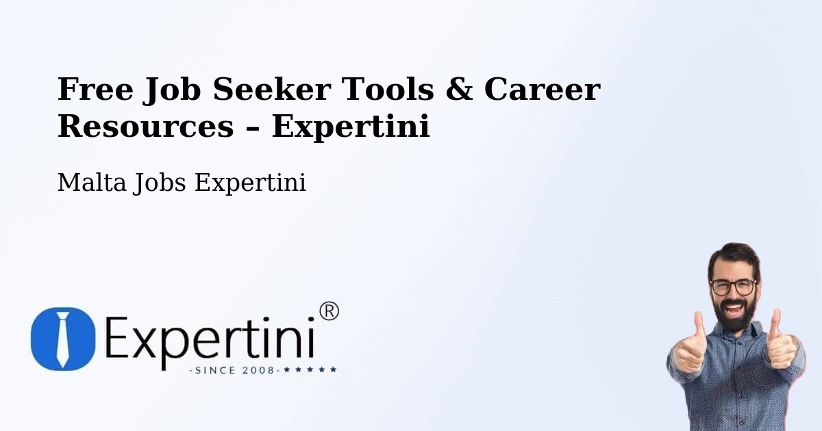 Free Job Seeker Tools & Career Resources – Saint John - Saint John, Malta Jobs Expertini