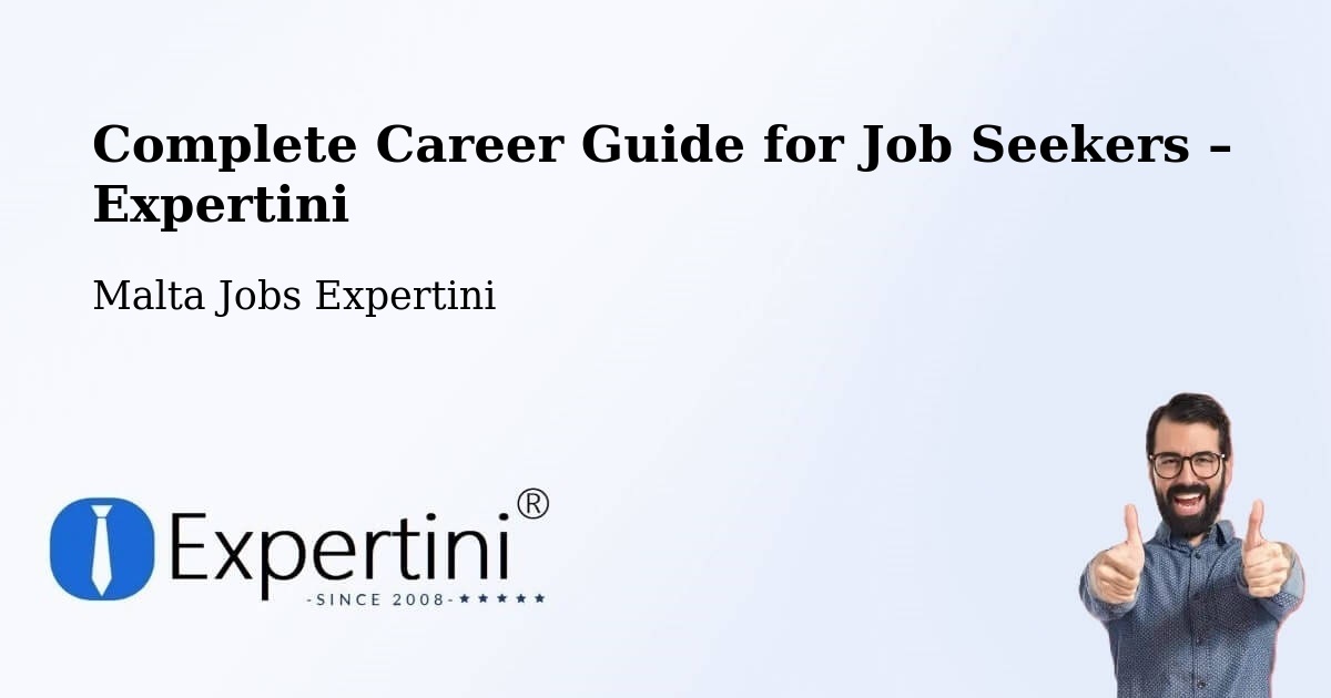 Career Guide for Job Seekers – Saint John - Saint John, Malta Jobs Expertini