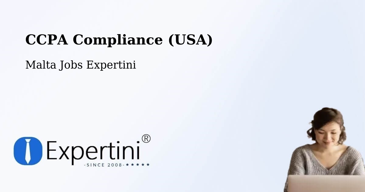 CCPA Privacy Rights & Compliance Notice – Saint John - Malta Jobs Expertini