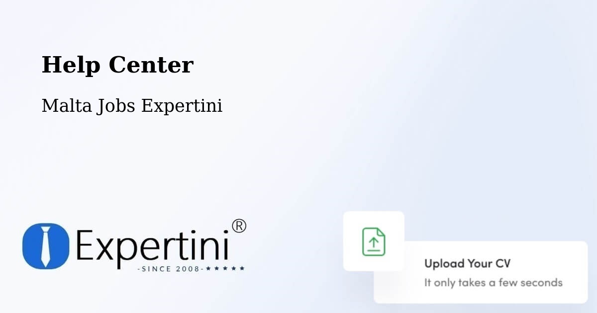 Help Center – Saint John - Malta Jobs Expertini