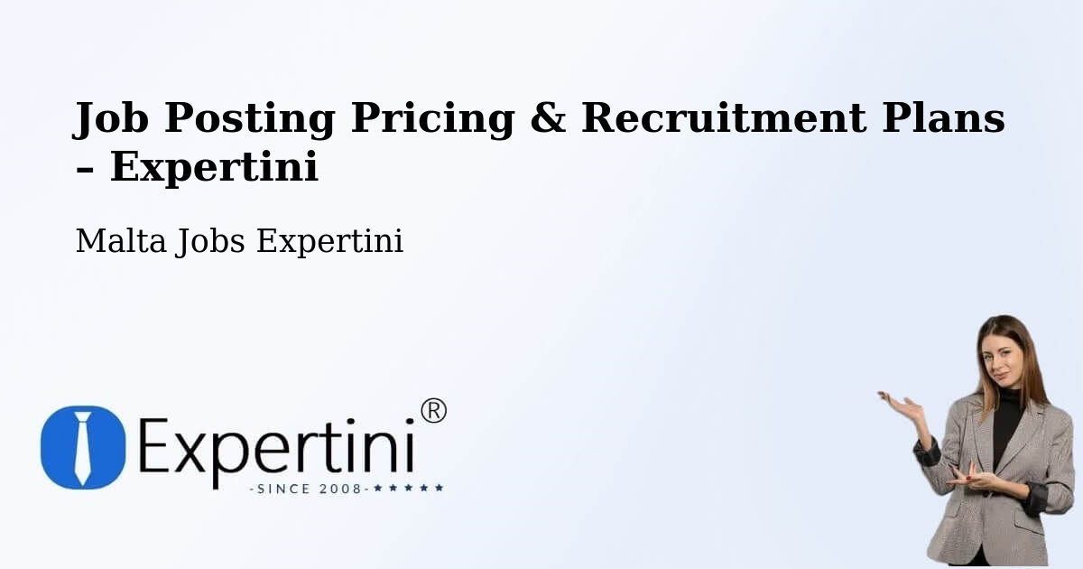 Job Posting Pricing & Recruitment Plans – Saint John - Saint John, Malta Jobs Expertini